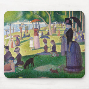 Tapis De Souris Georges Seurat - Un dimanche après-midi à l'Île de