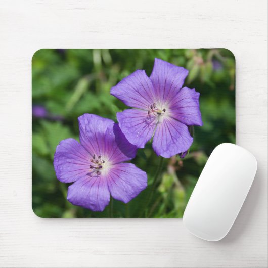 Tapis De Souris Geranium pratense (Avec souris)
