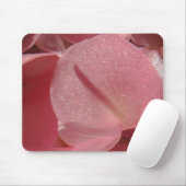 Tapis De Souris Géranium rose : presque solide Rose clair (Avec souris)