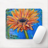 Tapis De Souris Gerbera BOLD Daisy mousepad (Avec souris)