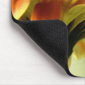 Tapis De Souris Gerbera Fleur Mousepad (Coin)