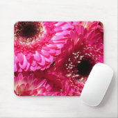 Tapis De Souris Gerberas roses (Avec souris)
