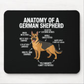Tapis De Souris German Shepherd  (Devant)