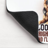 Tapis De Souris German Shepherd Dog Breed When It´s Too Hard To Lo (Coin)