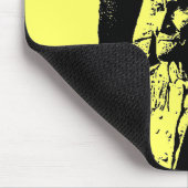 Tapis De Souris Geronimo noir et blanc (Coin)