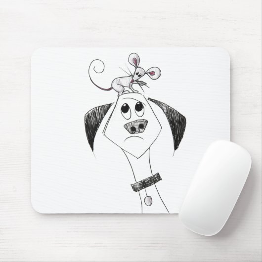 Tapis De Souris Get Off My Mouse Pad (Avec souris)