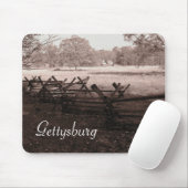 Tapis De Souris Gettysburg - champ de bataille Mousepad (Avec souris)