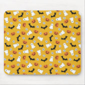 Tapis De Souris Ghost, Citrouille, Crâne, Bats (Devant)
