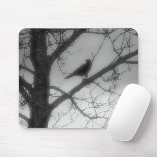 Tapis De Souris Ghost Raven Mousepad (Avec souris)