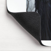 Tapis De Souris Ghost Red Heart Hands Y Face Halloween Valentines (Coin)