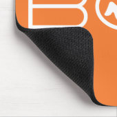 Tapis De Souris Ghosts Boo Mousepad, Orange et Blanc (Coin)