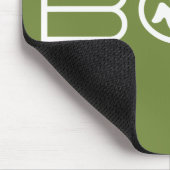 Tapis De Souris Ghosts Boo Mousepad, vert et blanc (Coin)