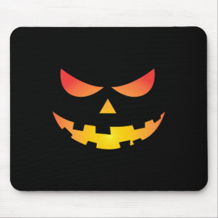 Tapis De Souris Giant Jack O'Lantern Face Halloween Citrouille Amu