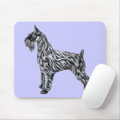 Tapis De Souris Giant Schnauzer (Avec souris)