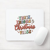 Tapis De Souris Gift Thighs Épais Et Vibes De Noël (Avec souris)