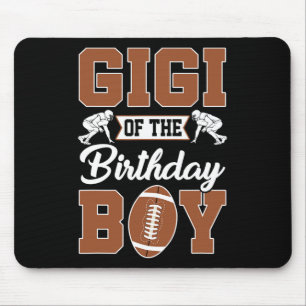 Tapis De Souris Gigi De L'Anniversaire Garçon Football Party Famil