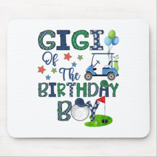 Tapis De Souris Gigi De L'Anniversaire Garçon Trou Dans Un Amoureu
