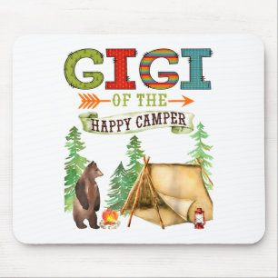 Tapis De Souris Gigi du Happy Camper Premier Anniversaire Camng