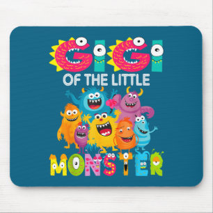 Tapis De Souris Gigi du petit monstre 1er anniversaire garçon fête