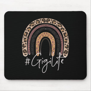 Tapis De Souris Gigi Life Mamie Cheetah Leopard Femmes Noël