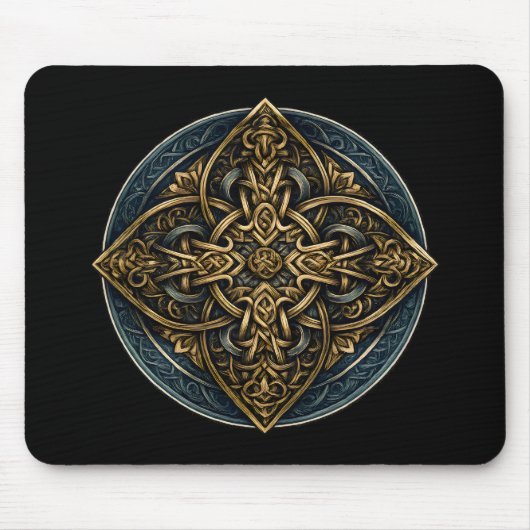 Tapis De Souris Gilded Knot Continuum — Ornate Celtic (Devant)