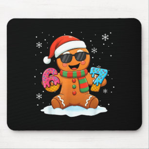 Tapis De Souris Gingerbread drôle Six Sept 67 Crème Glacée Dégouli