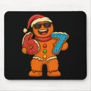Tapis De Souris Gingerbread Drôle Six Sept 67 Crème Glacée Drip No