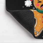 Tapis De Souris Gingerbread Man Oh Snap Christmas Funny Cookie Bak (Coin)