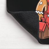 Tapis De Souris Gingerbread Mechanic Handyman Fixer Worker Christm (Coin)