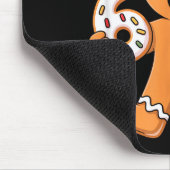 Tapis De Souris Gingerbread Santa With Sungles Holding 67 Cookies  (Coin)