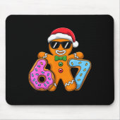 Tapis De Souris Gingerbread Six Seven 67 Ice Cream Drip Christmas (Devant)