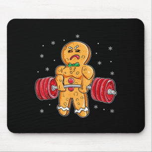 Tapis De Souris Gingershred Drôle Bonhomme en pain d'épices Gymnas