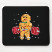 Tapis De Souris Gingershred Funny Gingerbread Man Gym Bodybuilding (Devant)