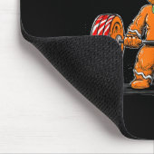 Tapis De Souris Gingershred Gingerbread Christmas Workout Gym Ging (Coin)