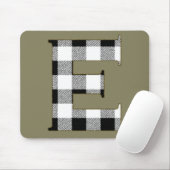 Tapis De Souris Gingham (Avec souris)