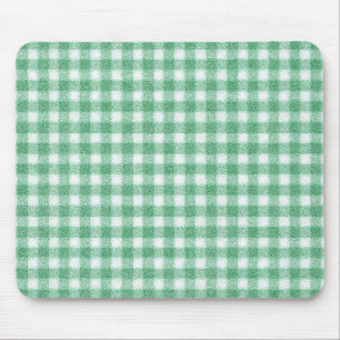 Tapis De Souris Gingham vert menthe