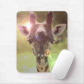 Tapis De Souris Girafe (Avec souris)