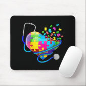 Tapis De Souris Girafe Autism Seeing World Different Angle Aware (Avec souris)