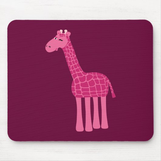 Tapis De Souris Girafe douce (Devant)