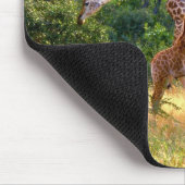 Tapis De Souris Girafe et bébé Mousepad (Coin)