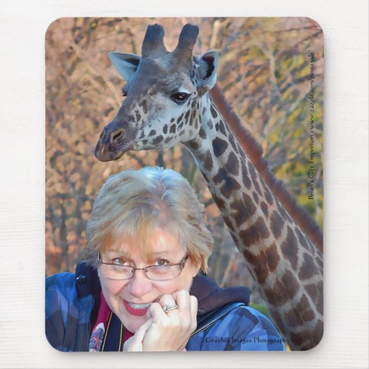 Tapis De Souris Girafe et Jean (Devant)