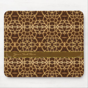 Tapis De Souris Girafe girly motif Imprimé d'animal & Stiletto