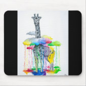 Tapis De Souris Girafe Mousepad (Devant)