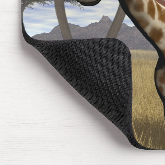 Tapis De Souris Girafe Mousepad (Coin)