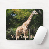 Tapis De Souris Girafe Mousepad (Avec souris)