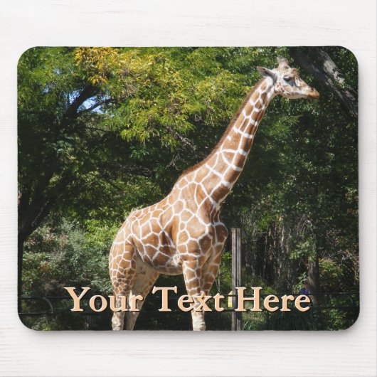 Tapis De Souris Girafe Mousepad (Devant)