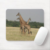 Tapis De Souris Girafes de Massai (Avec souris)