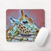 TAPIS DE SOURIS GIRAFFE (Avec souris)