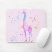 Tapis De Souris Giraffe (Avec souris)