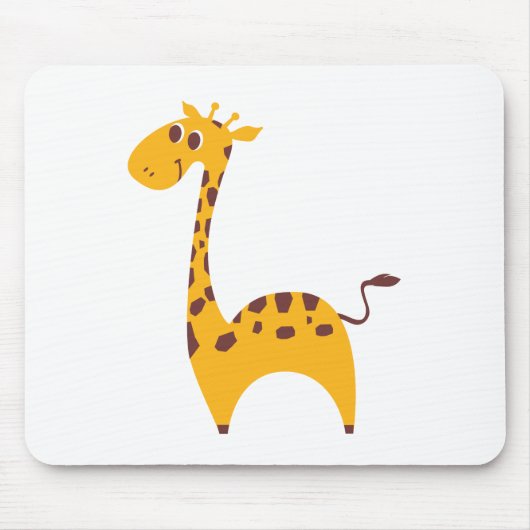 Tapis De Souris Giraffe (Devant)